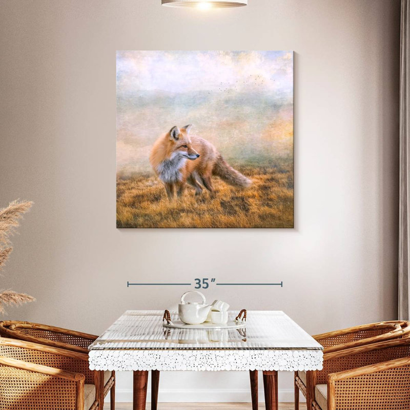 Brampt Seeking Mischief, 39" H x 39" W
