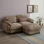 Canapé modulable deux places avec pouf amovible-1112572434