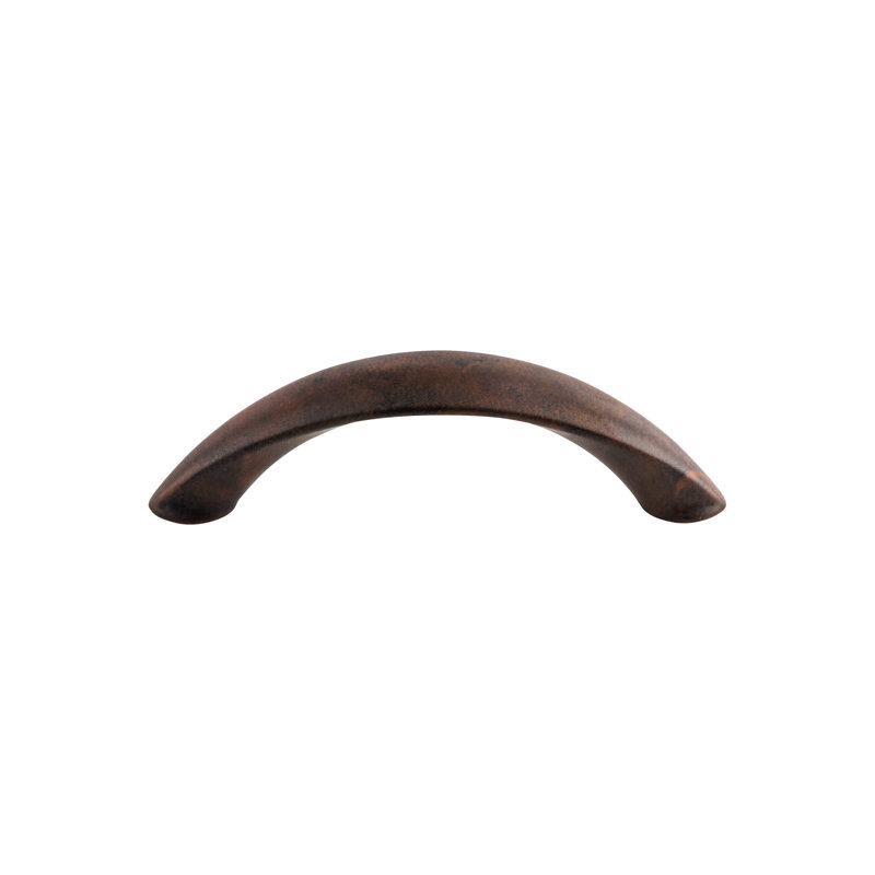 Arc 3" Center to Center Bar pull, Patina Rouge