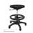 Tractor Stool Adjustable Height Ergonomic Lab Stool with Footrest and Removable Casters/Wheels-87548488