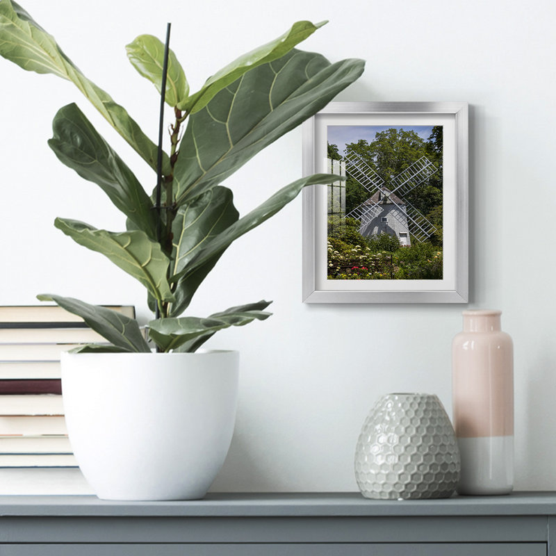 Memories of Holland - impression encadrée, H 28,5 po x l 20,5 po, Argent argent