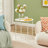 Annaleese Small End Table Set Foldable Tray X-shaped Cross Leg Side Table-1967426586
