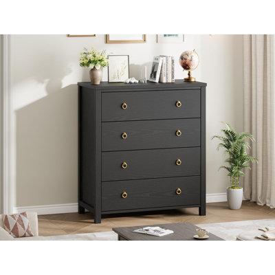 80 cm W Chest of 4 Drawers