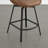Modern Faux Leather Swivel Counter Stool-1096890795
