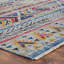 Tapis en laine tissé à plat à la main Mathism Prism-1487645746
