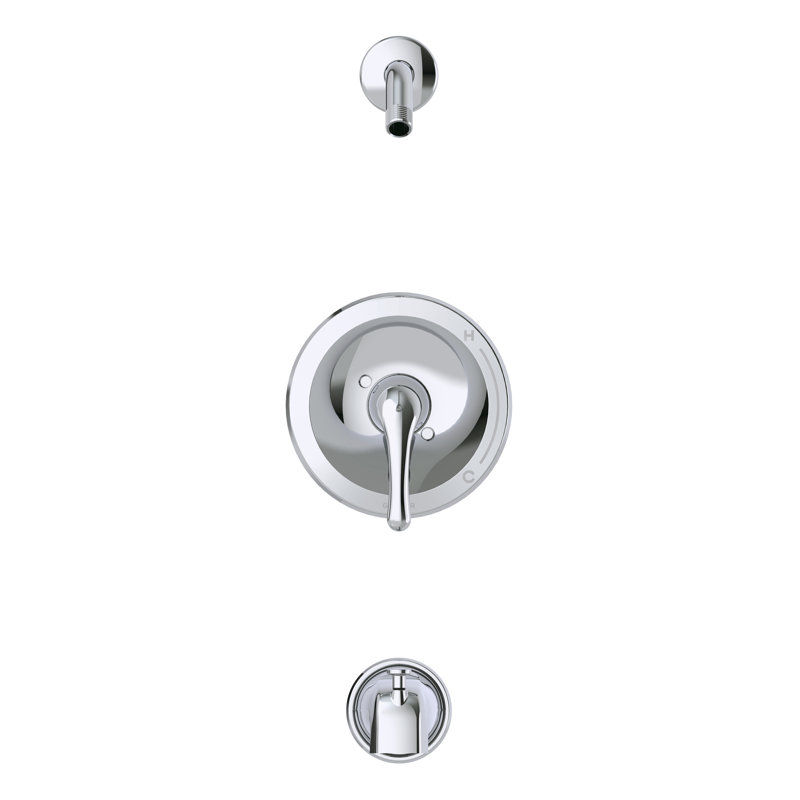 Robinet de baignoire et douche Maxwell, Chrome