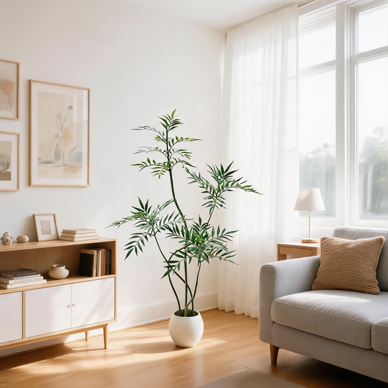 Plant, 152.4cm H x 25cm W x 25cm D