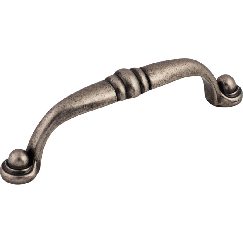 Voss Bar pull, Pewter Antique, 3 3/4" Center to Center