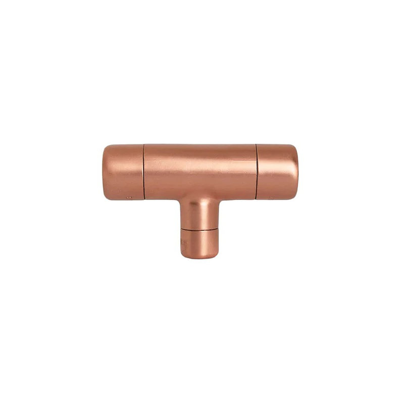Copper Knob T-Shaped Thick-Bodied