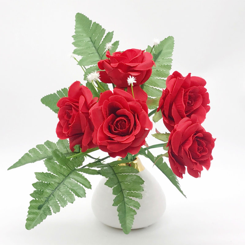 Silk Arrangement in Vase