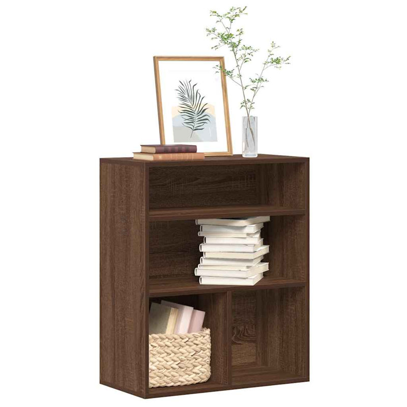 Armoire à livres vidaXL, Chêne brun