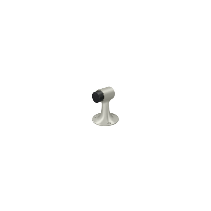 Deltana DSF3225CR003 Floor Mount, Bumper, HD, Solid Brass in PVD Polished Brass, Brushed Nickel