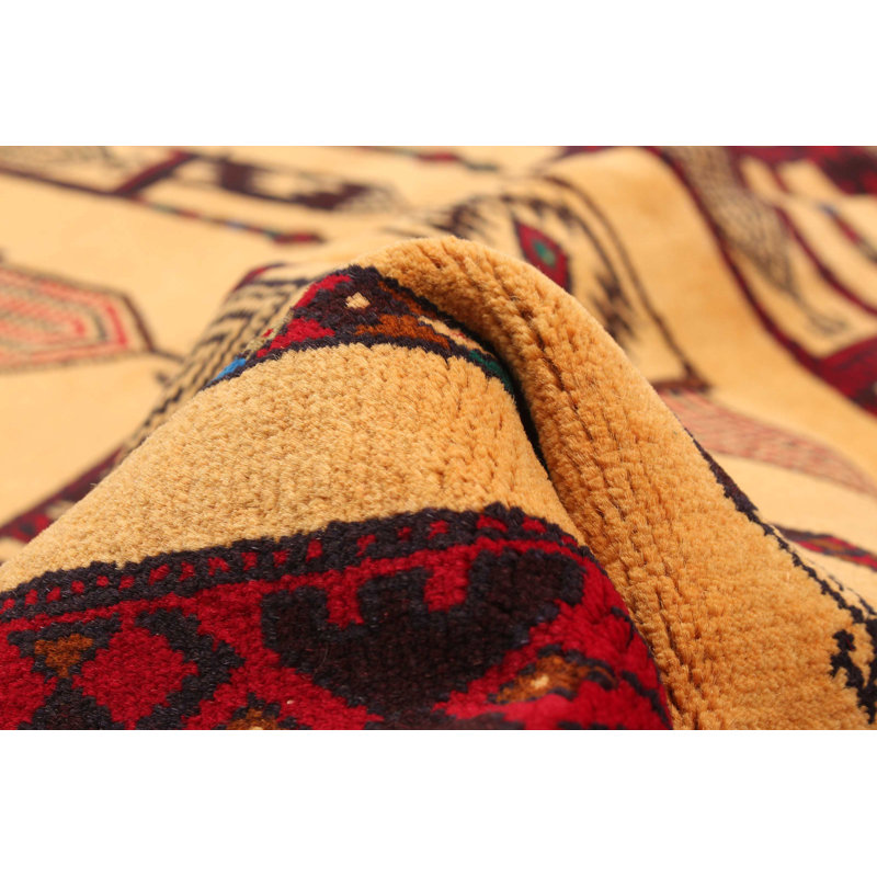 Teimani Beige Rug 3'7" x 6'10"