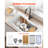33x19 in Farmhouse Sink Topmount Undermount Kitchen Single Bowl Basin Fireclay
