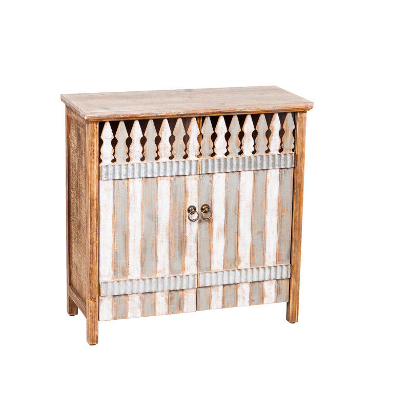 Armoire d'appoint en bois 2 portes Adela