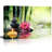 Zen Stones " Rocks And A Lotus On A Lake Next To Bamboo Branches "-56324573