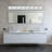 8-Light Indoor 48"W White Wall Mount Vanity Light Bath Bar-1743423966