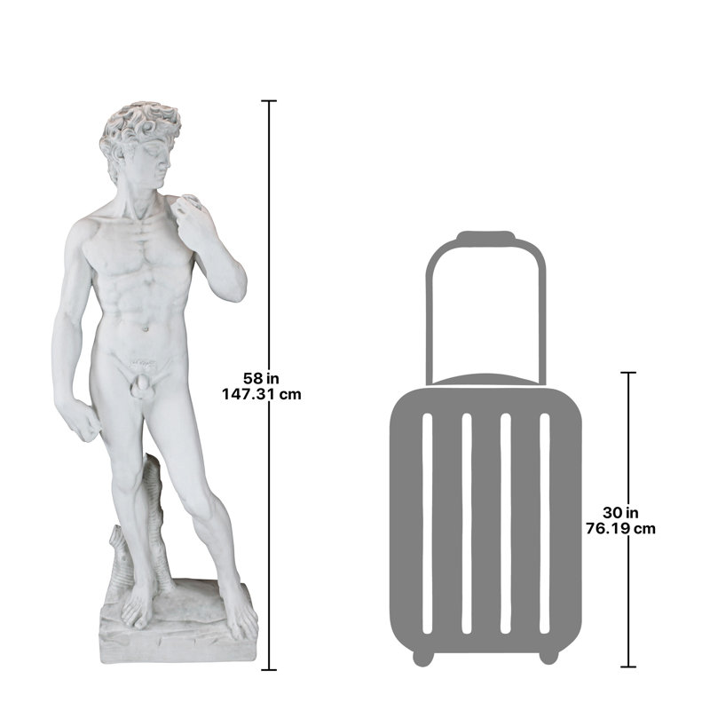 Mondamin David Garden Statue