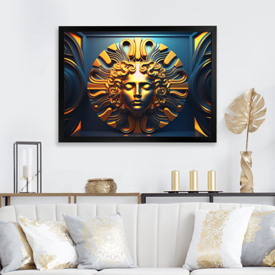 Classical Golden Goddess Woman " Classical Golden Goddess Woman "