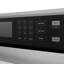 ZLINE Autograph 30 in. True Convection Single Wall Oven in Satin Steel with Gold Helix Handle