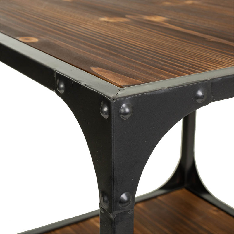 Linscott Four Leg Coffee Table with Storage
