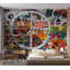 Murale Peel & Stick Street Art - Graffiti hippie-40367266