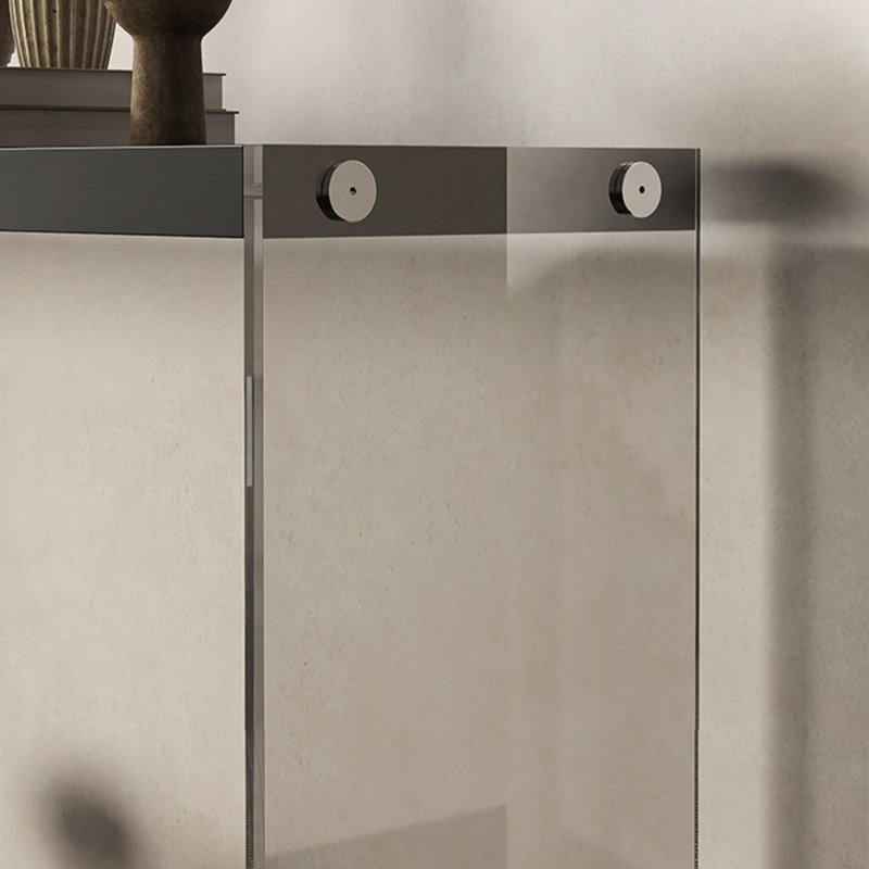 Console moderne et simple en bois massif