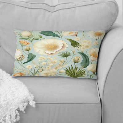 Coussin Seashell Sketches Tropical