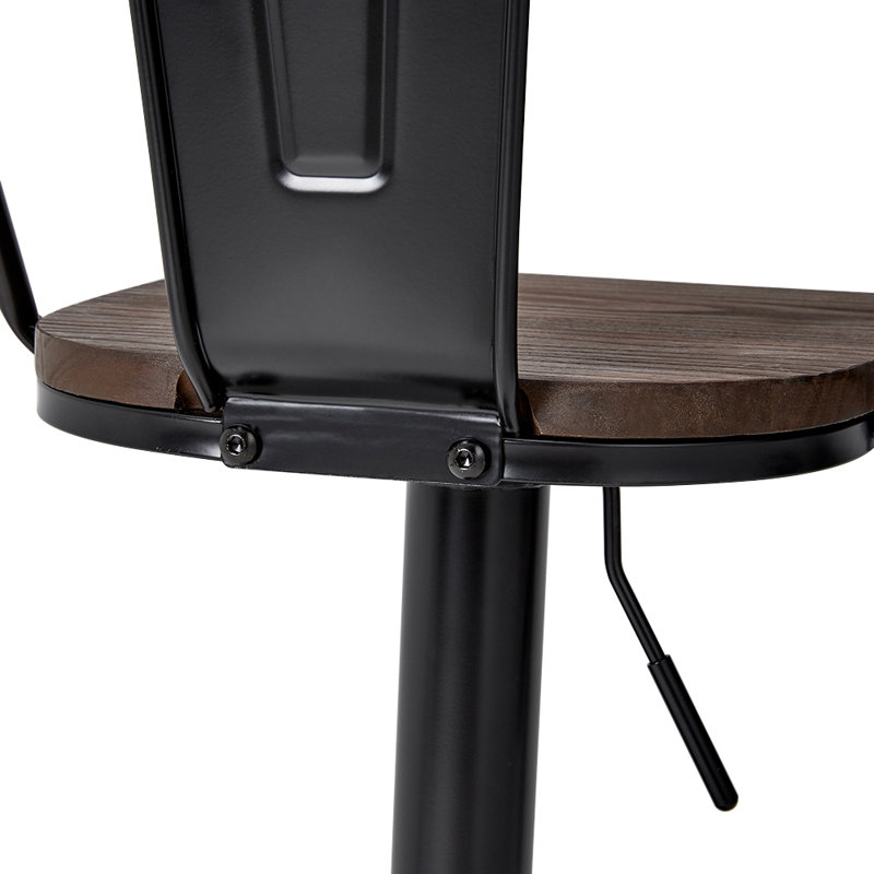 Braca Adjustable Height Bar Stool