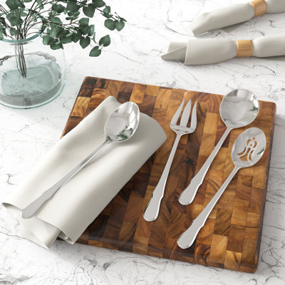4 Piece Stainless Steel Hostess Set