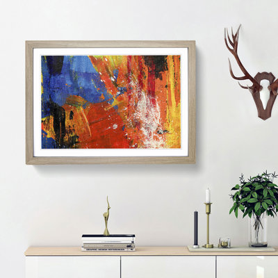 Abstract Art Painting Vol.27 by S.Johnson - Picture Frame Painting Print