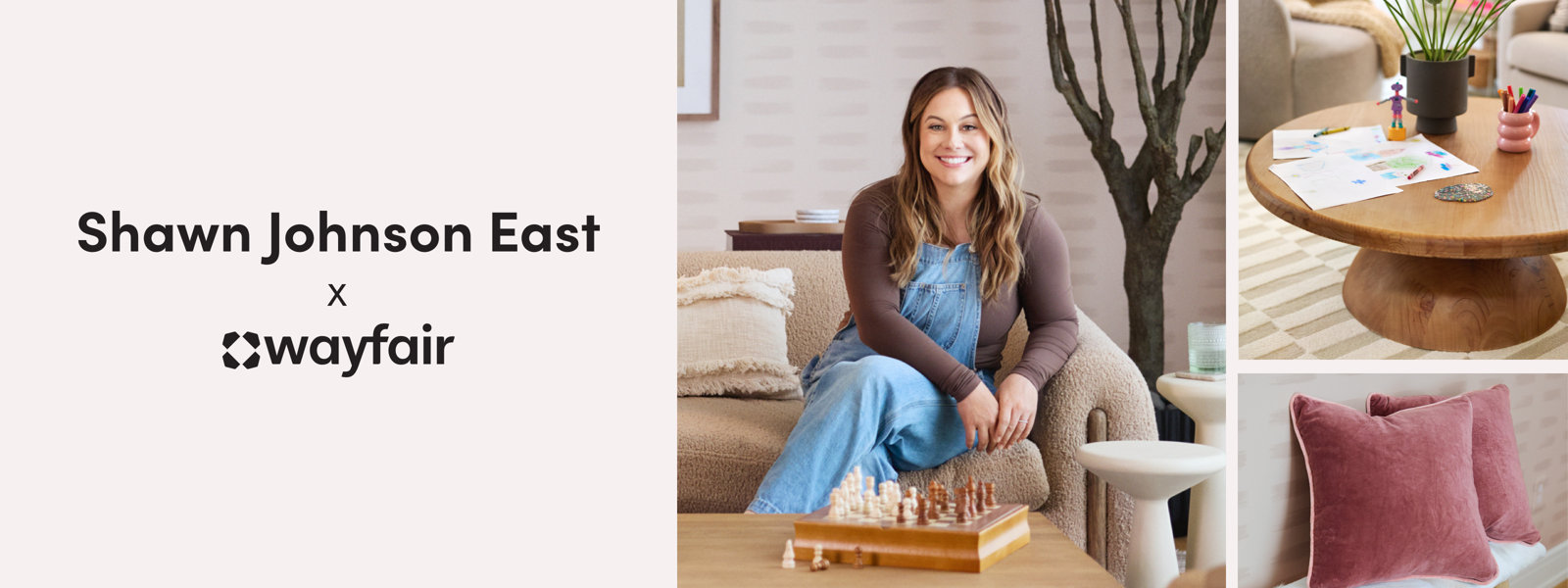 Shawn Johnson East x Wayfair