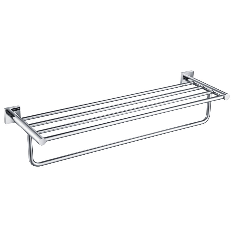 Ventus Wall Mounted Towel Rack, Chrome
