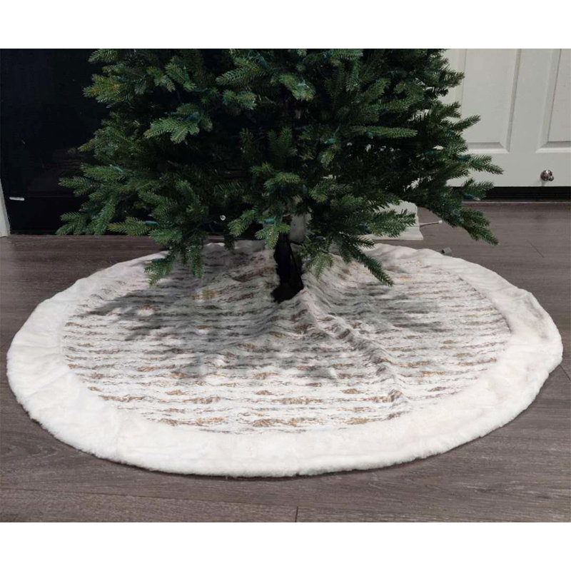 Jupe d'arbre, Argent, H 52 po x l 52 po