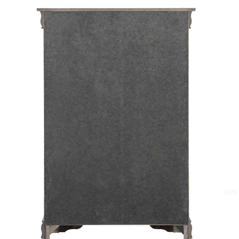Commode Louis Philippe III, Gris foncé