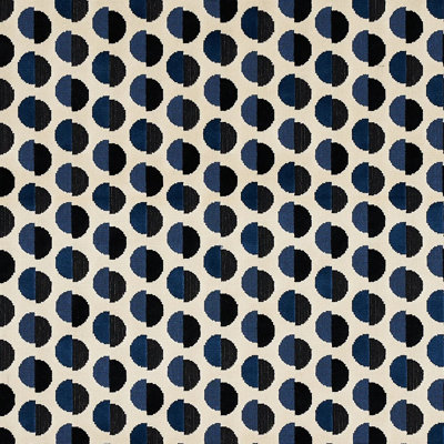 Tissu en velours demi-lune