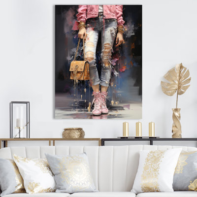 " Fashion Forward Denim Woman "