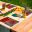 Polyester Abstract Rectangle Placemat