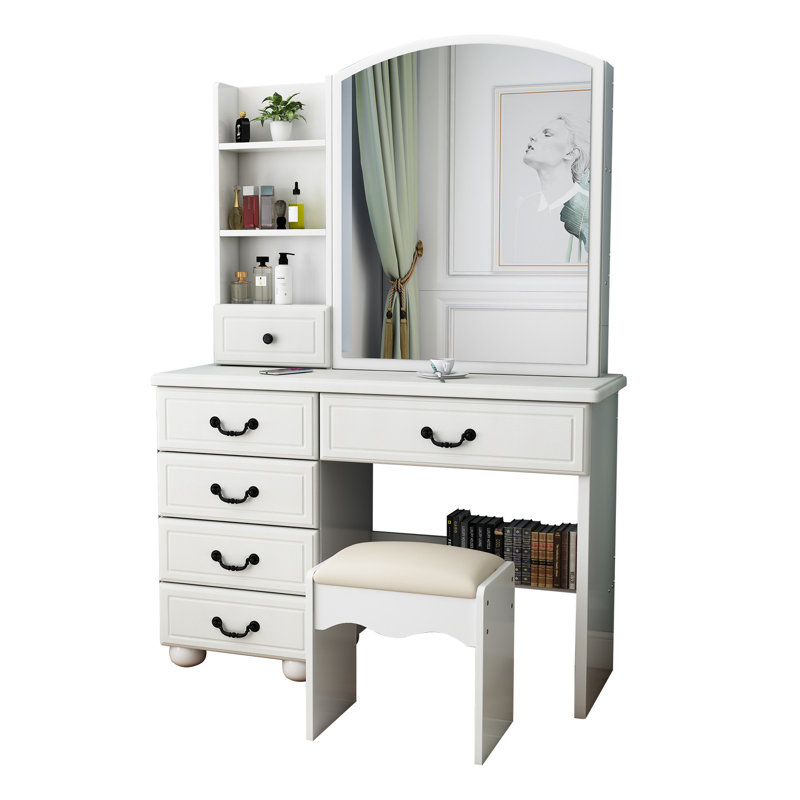 Meuble-lavabo moderne avec lumières et miroir