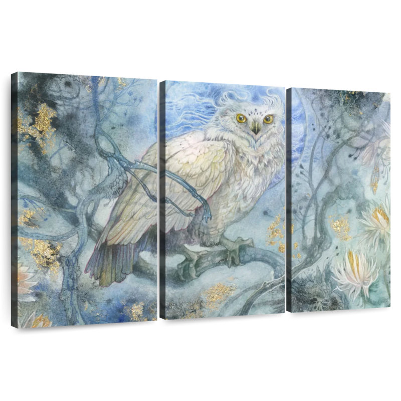 Brampt Night Wings II, 42" H x 65" W
