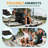 Stadium Seat For Bleachers With Back Support, Portable Reclining Bleacher Chair With Cushion, Adjustable Armrests, Hooks & Straps, Foldable Stadium Chair For Sports Games & Outdoor Events-34039961