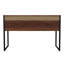 Drake 2-Drawer Walnut Writing Desk