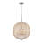 Crystal Accents Globe Sphere Pendant-842686363