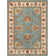 Tapis oriental bleu clair Mattalyn