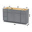 Base de meuble-lavabo simple 54 po seulement-98705880