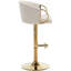 Asuzena Swivel Upholstered Adjustable Height Counter Stool with Metal Frame-1310282547