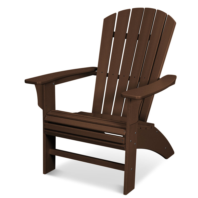 Chaise Adirondack POLYWOOD Yacht Club Curveback, Lanterne rétro