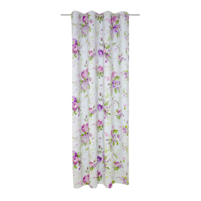 Pansy Blackout Curtain Single Panel
