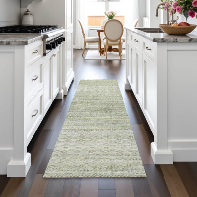 Tapis rayé intérieur / extérieur lavable à la machine Kirksville ACN2150