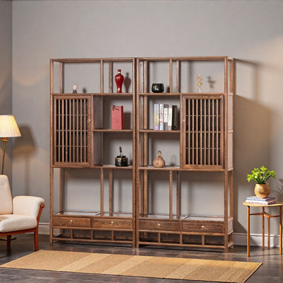 Nouvelle bibliothèque de style minimaliste classique chinois